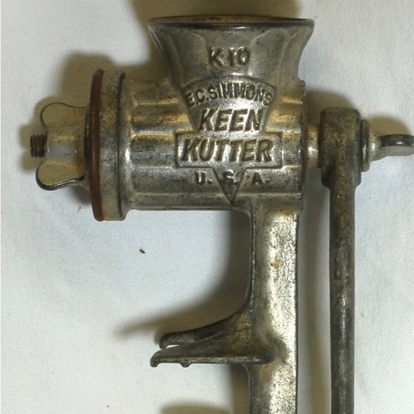 Keen Kitchen Vintage E C Simmons Keen Kutter Meat Grinder